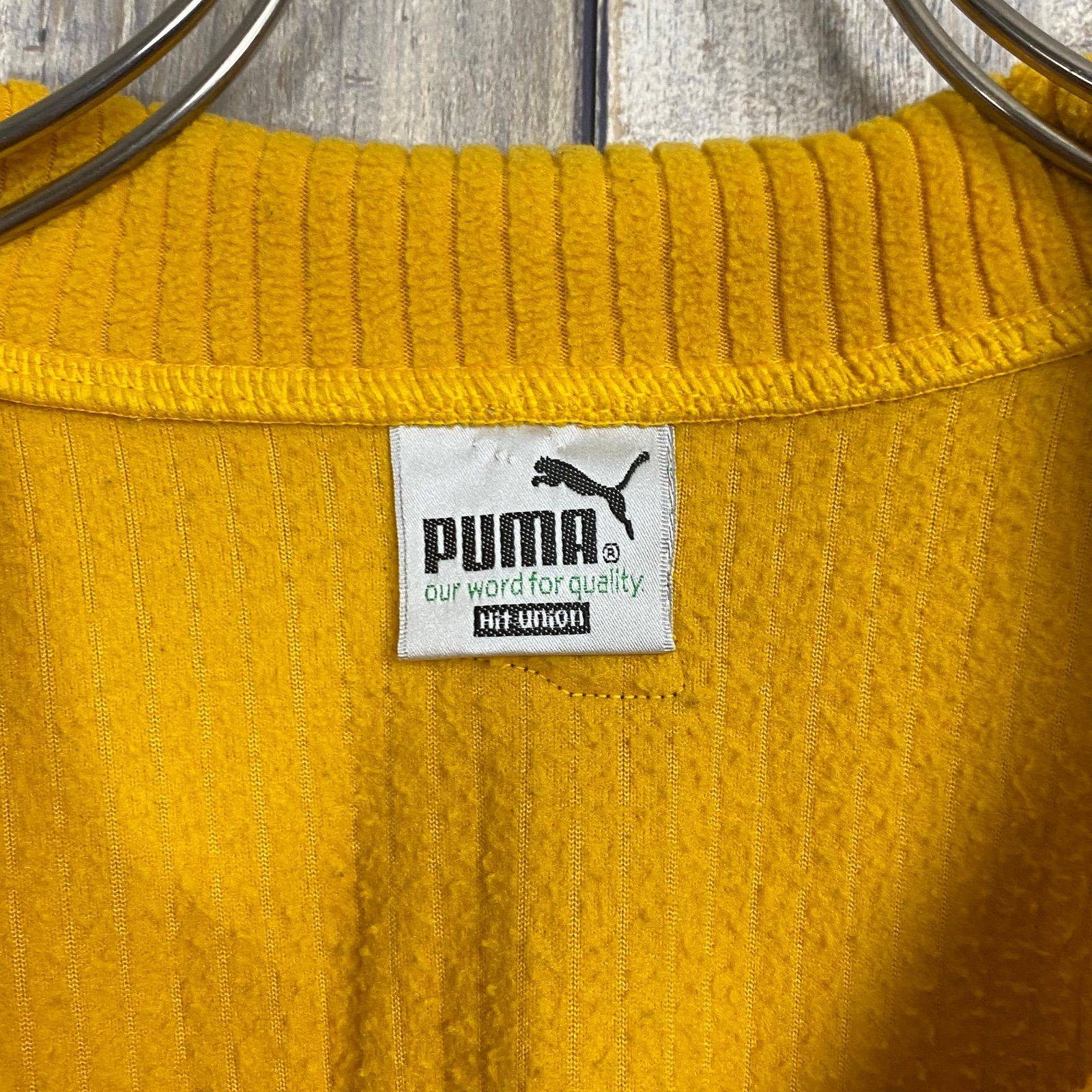 OLD PUMA 90s プーマ】ヒットユニオン製 コーデュロイ ライン ジャージ