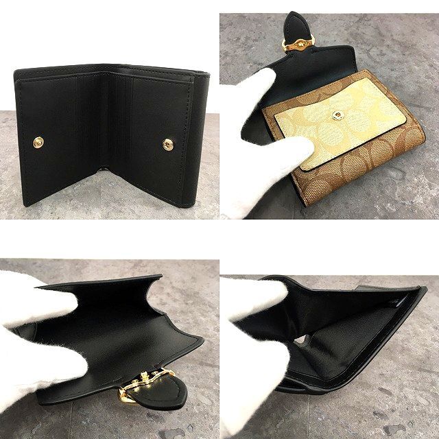 Ｗホックウォレット ホースアンドキャリッジ