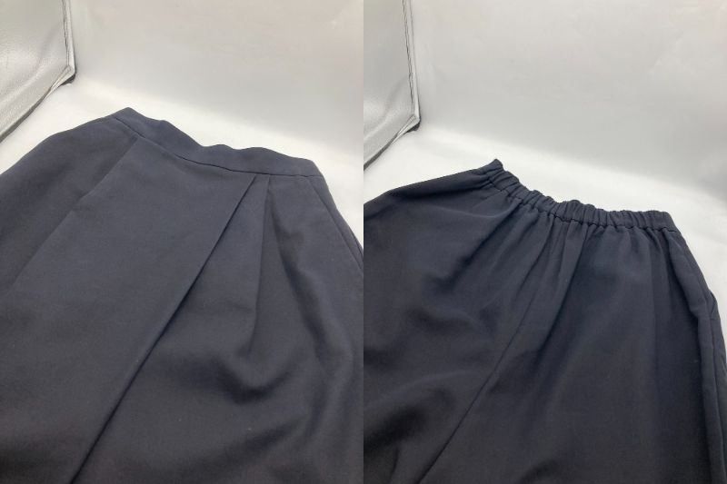 ENFOLD エンフォルド ハイツイスト COゴム ワイドパンツ