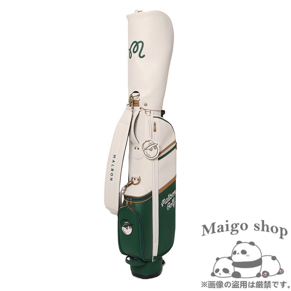 人気商品】malbon golf マルボンゴルフ キャディバッグ ゴルフバッグ