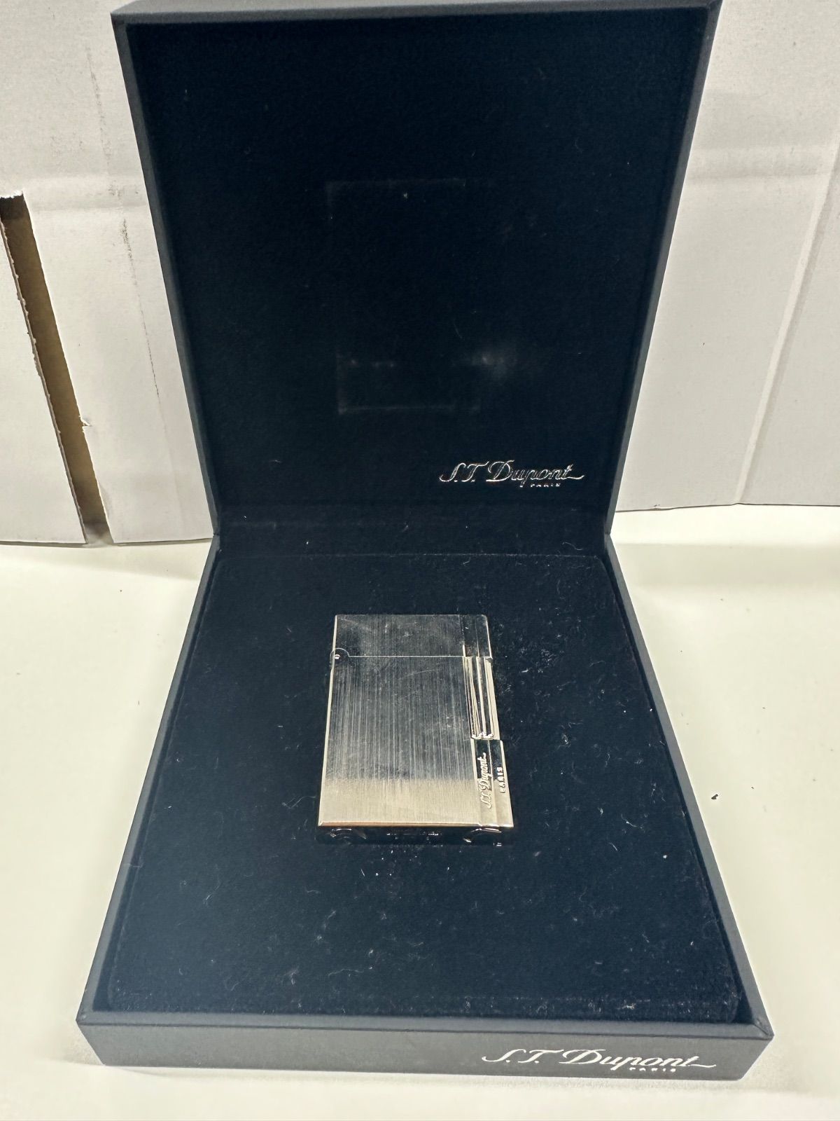 ST.DUPONT デュポン ガスライター ライン2 1BSBA26 シルバー