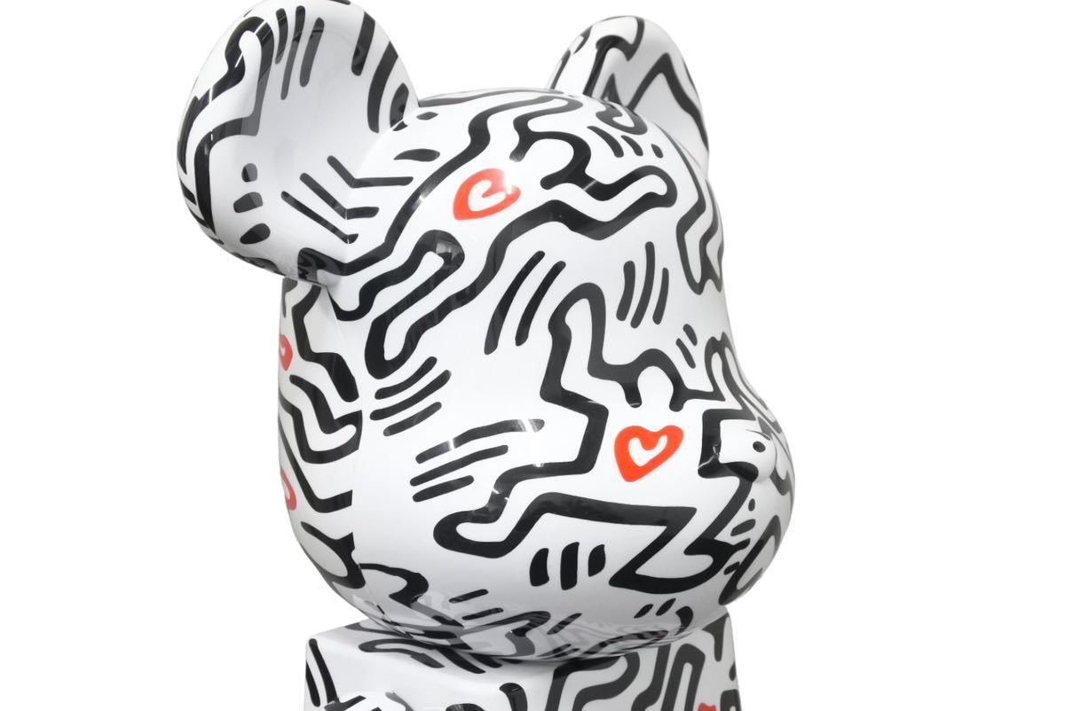 新品同様 BE@RBRICK KEITH HARING #8 1000％ ベアブリック キースへ