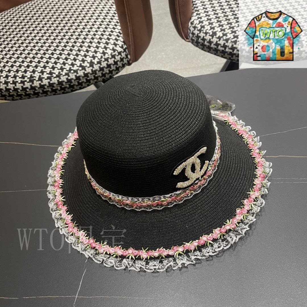 今日特価】CHANEL 2025 新 麦わら リゾート風 帽子 - メルカリ