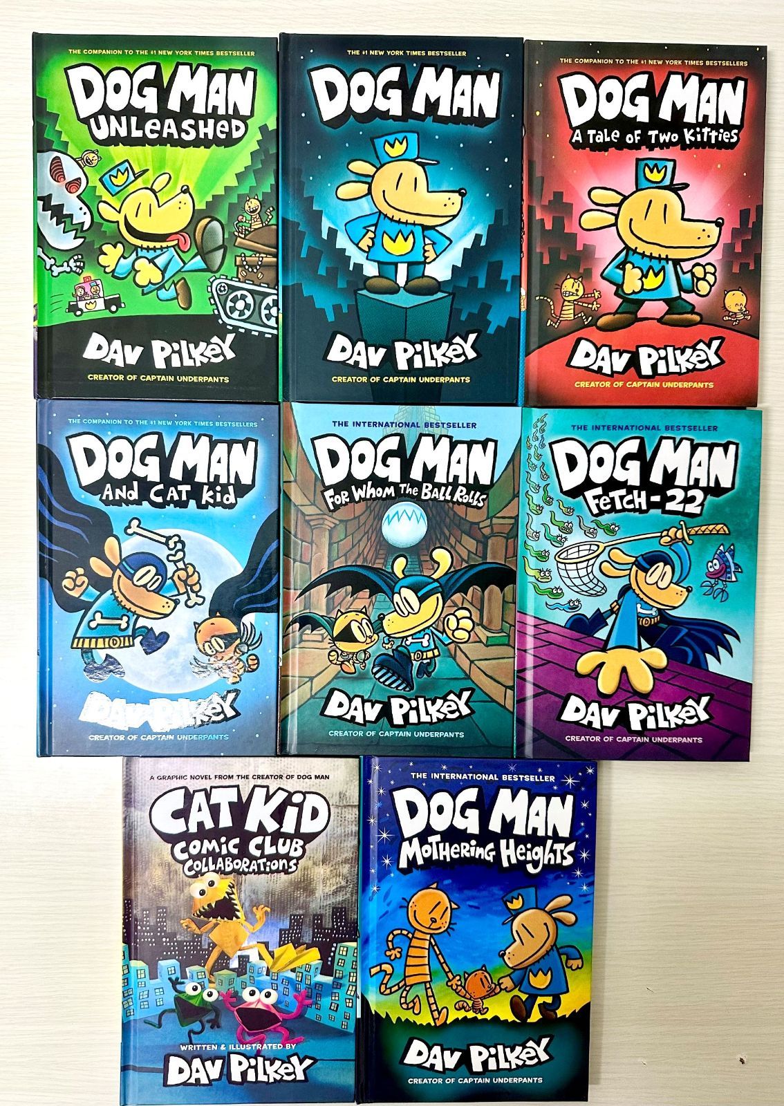 DogMan ドッグマン 14巻セット 英語漫画 デイヴ・ピルキー 子供