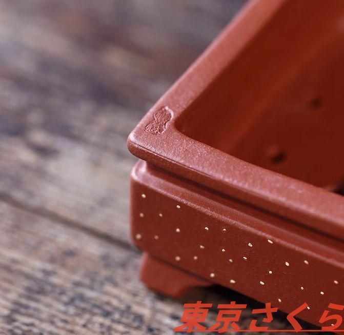 四方植木鉢 紫砂の鉢盆栽鉢 植木鉢 小品盆栽鉢 大品盆栽鉢 紫砂