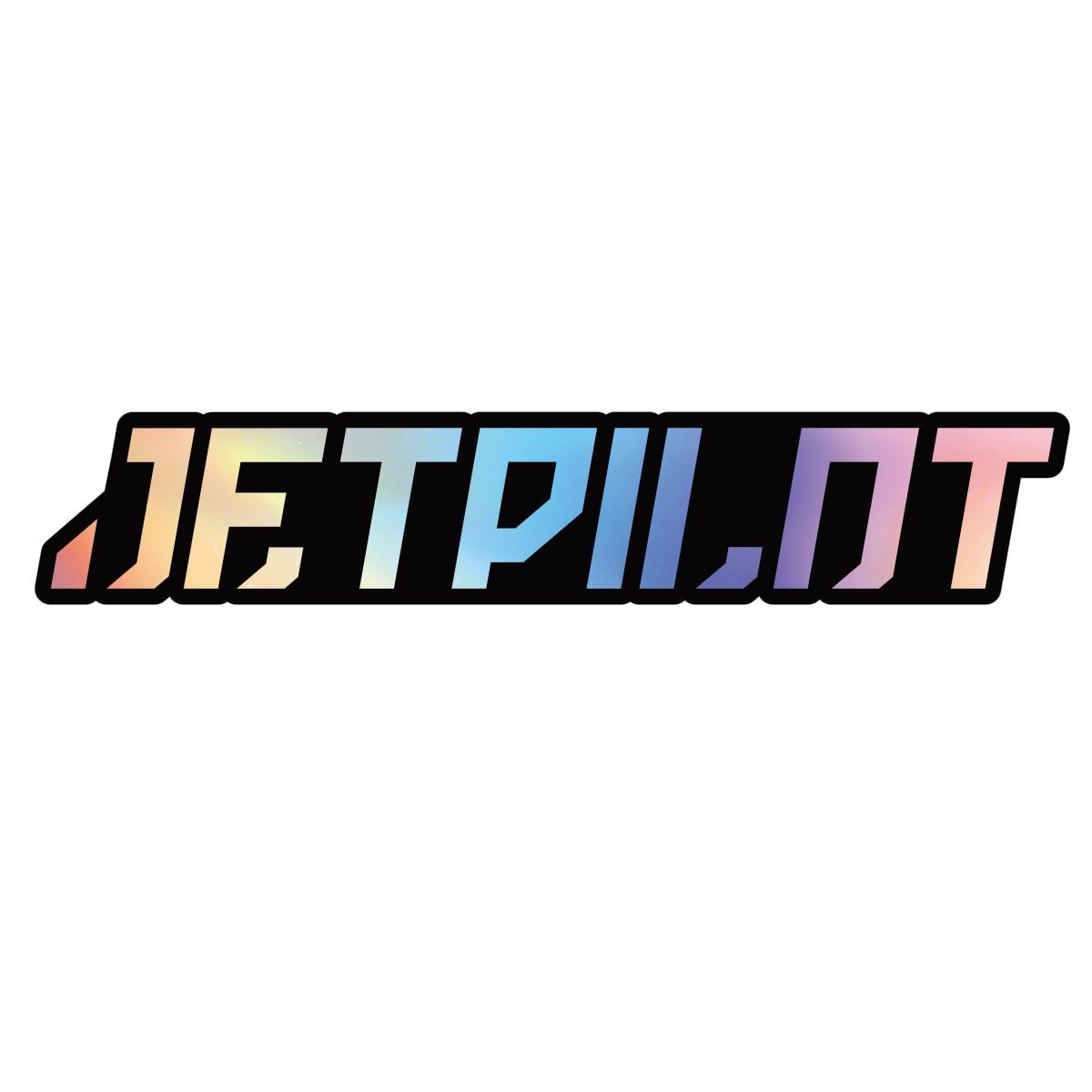 【JETPILOT/ジェットパイロット】ACS21366 21 CORP DECAL  HOLOGRAFIC  (389640) ステッカー 21インチ