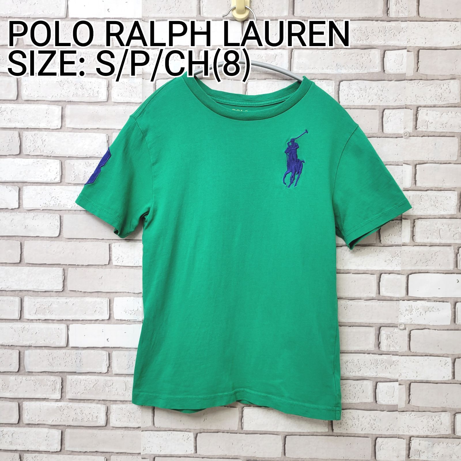 人気 POLO ラルフローレン 半袖ポロシャツ ビッグポニー 刺繍ロゴ