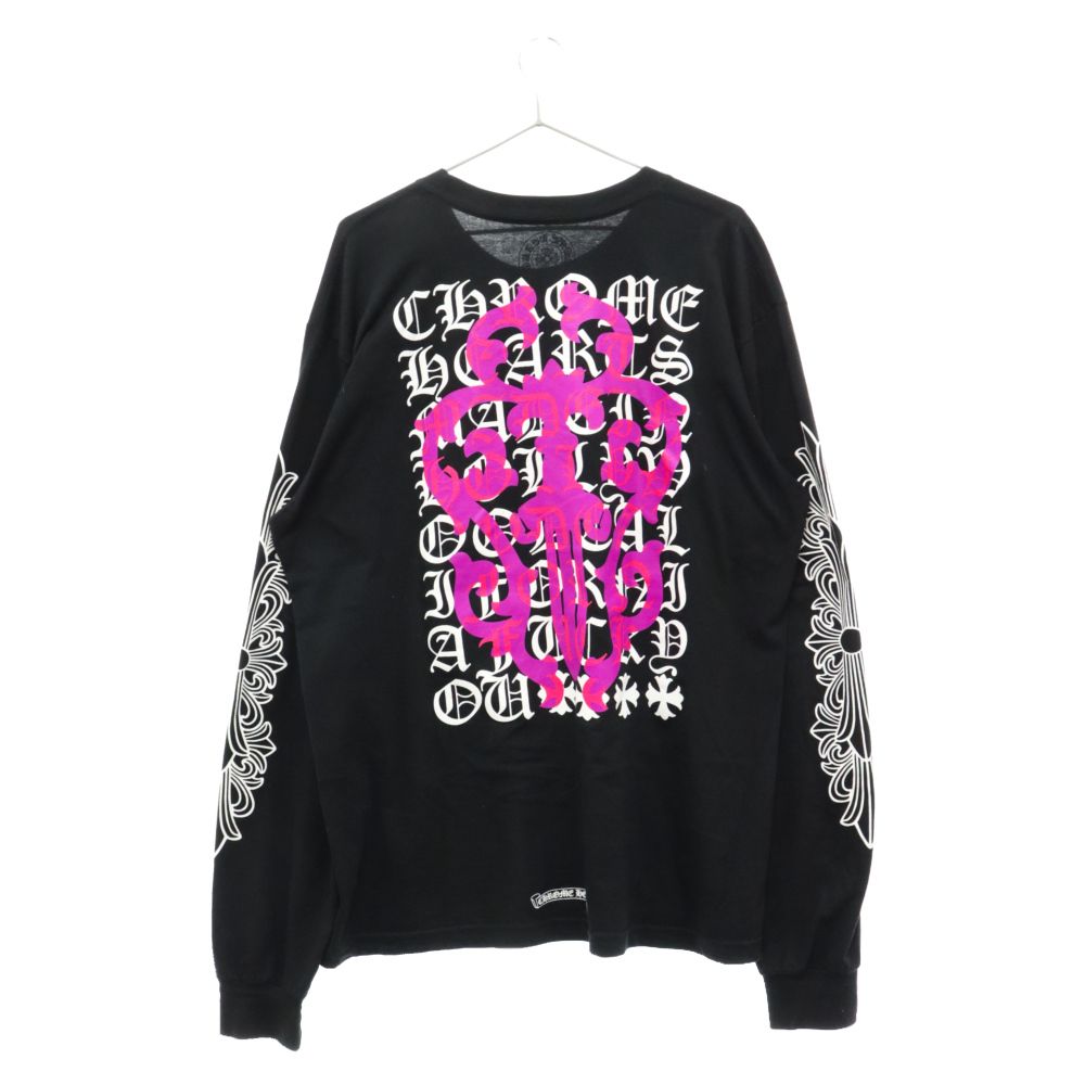 CHROME HEARTS (クロムハーツ) DAGGER EYE CHART L/S 英字ダガー