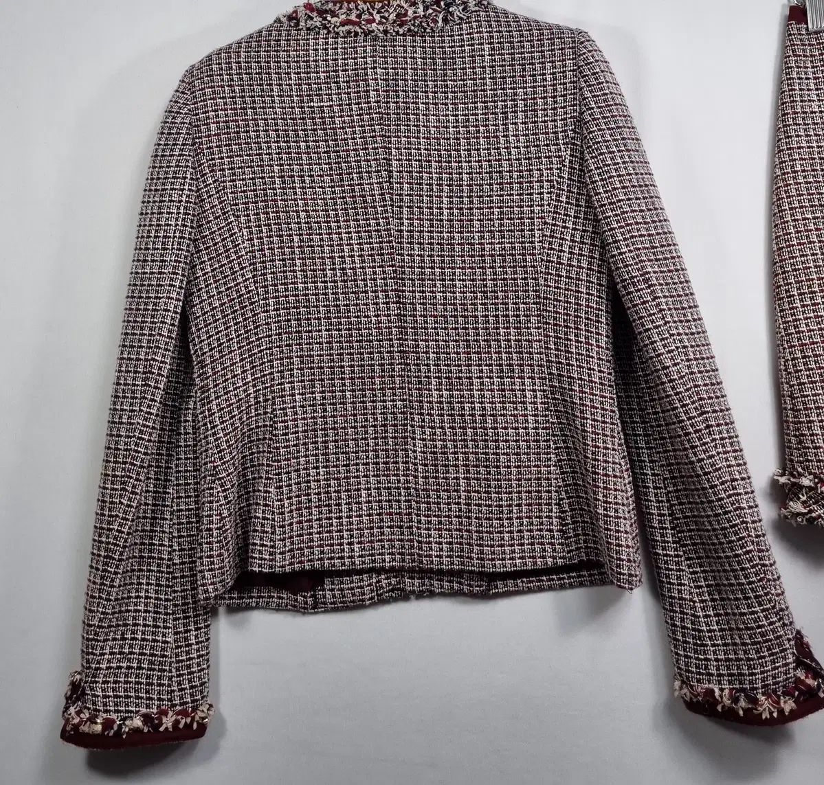 計測 XS 44 Kenneth lady ケネスレディー ツイード スーツ セットアップ セット