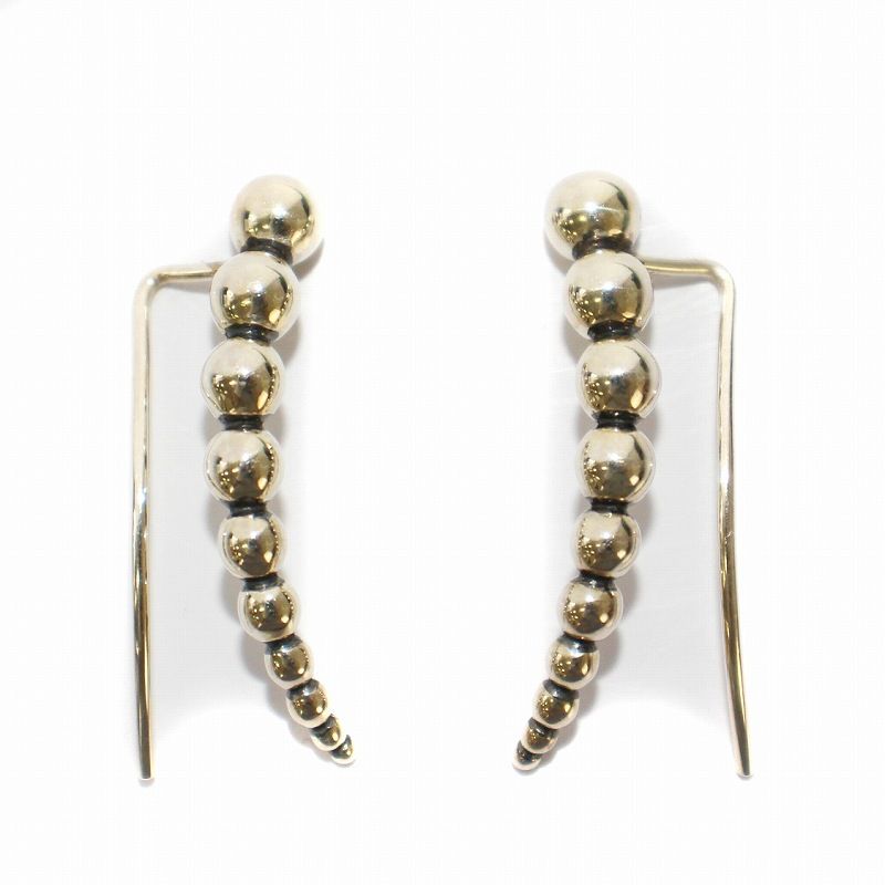 ジョージジェンセン GEORG JENSEN ムーンライトグレープ イヤーカフ 両  