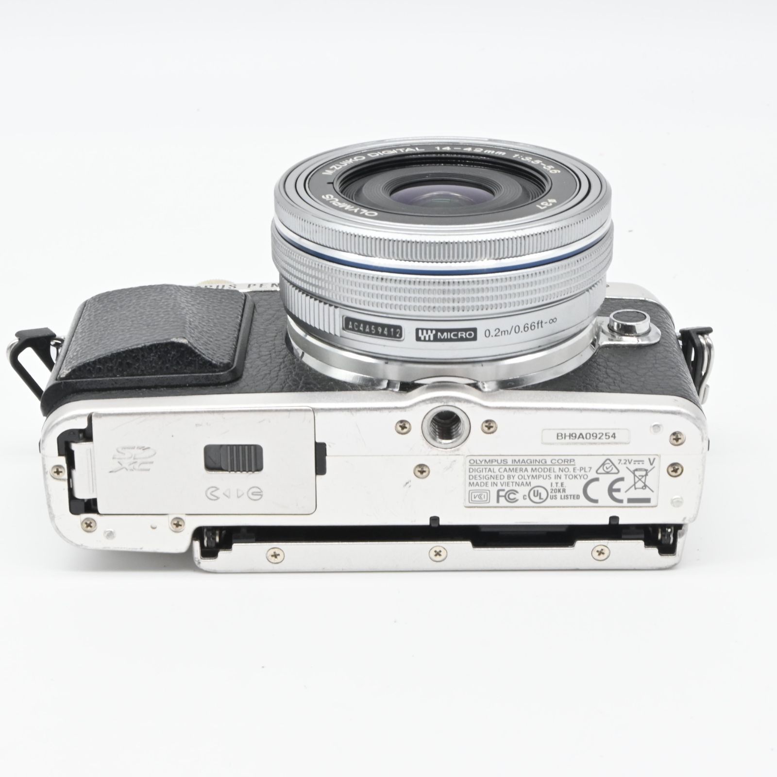 OLYMPUS E-PL7 14-42EZレンズキツト シルバー オリンパス OLYMPUS PEN