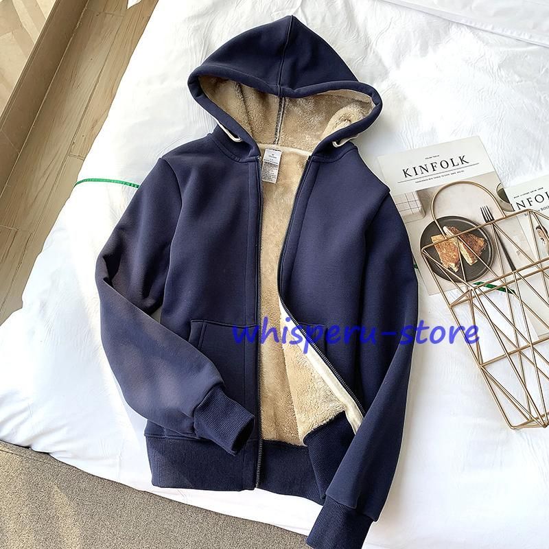 RESURRECTION レザレクション 裏フリース ロゴパーカー ネイビー系 M