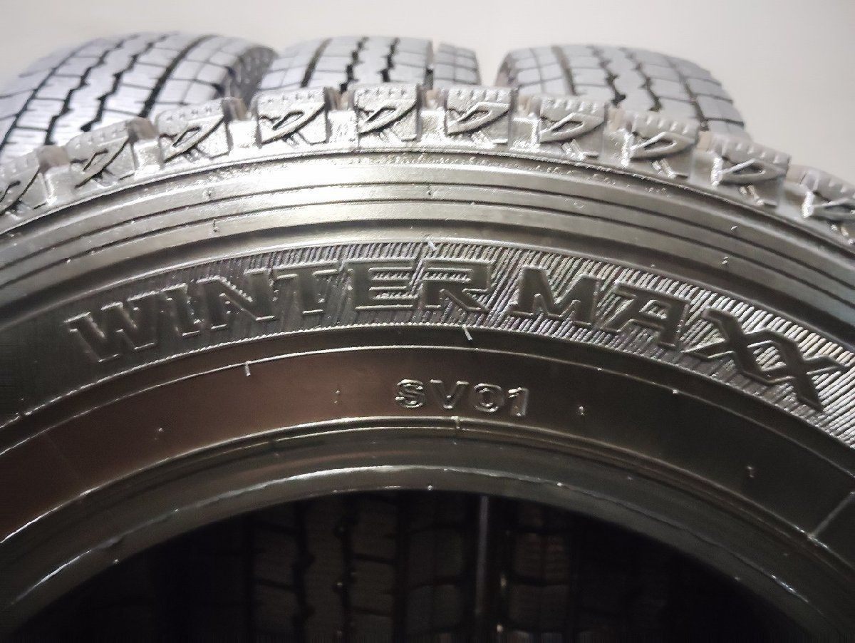 DUNLOP WINTER MAXX SV01 155 80R14 88 86N LT 14インチ スタッドレス 4本 20年製 バリ溝 プロボックス サクシード等 KTF368 FFCRYSTALESIA_COM