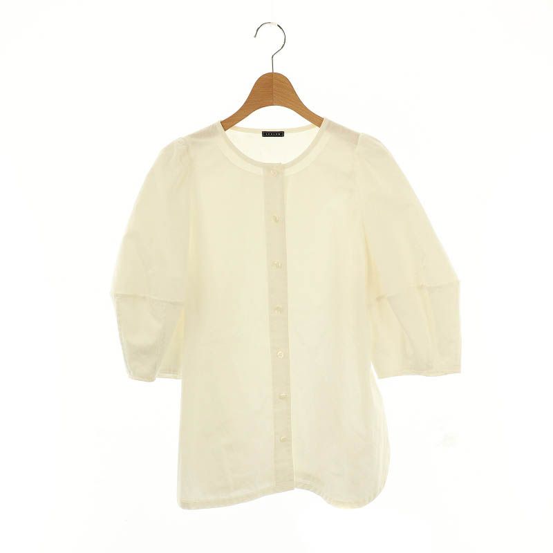 美品】タグ付き ラドロー cymbal パススリーブブラウス 半袖 美品