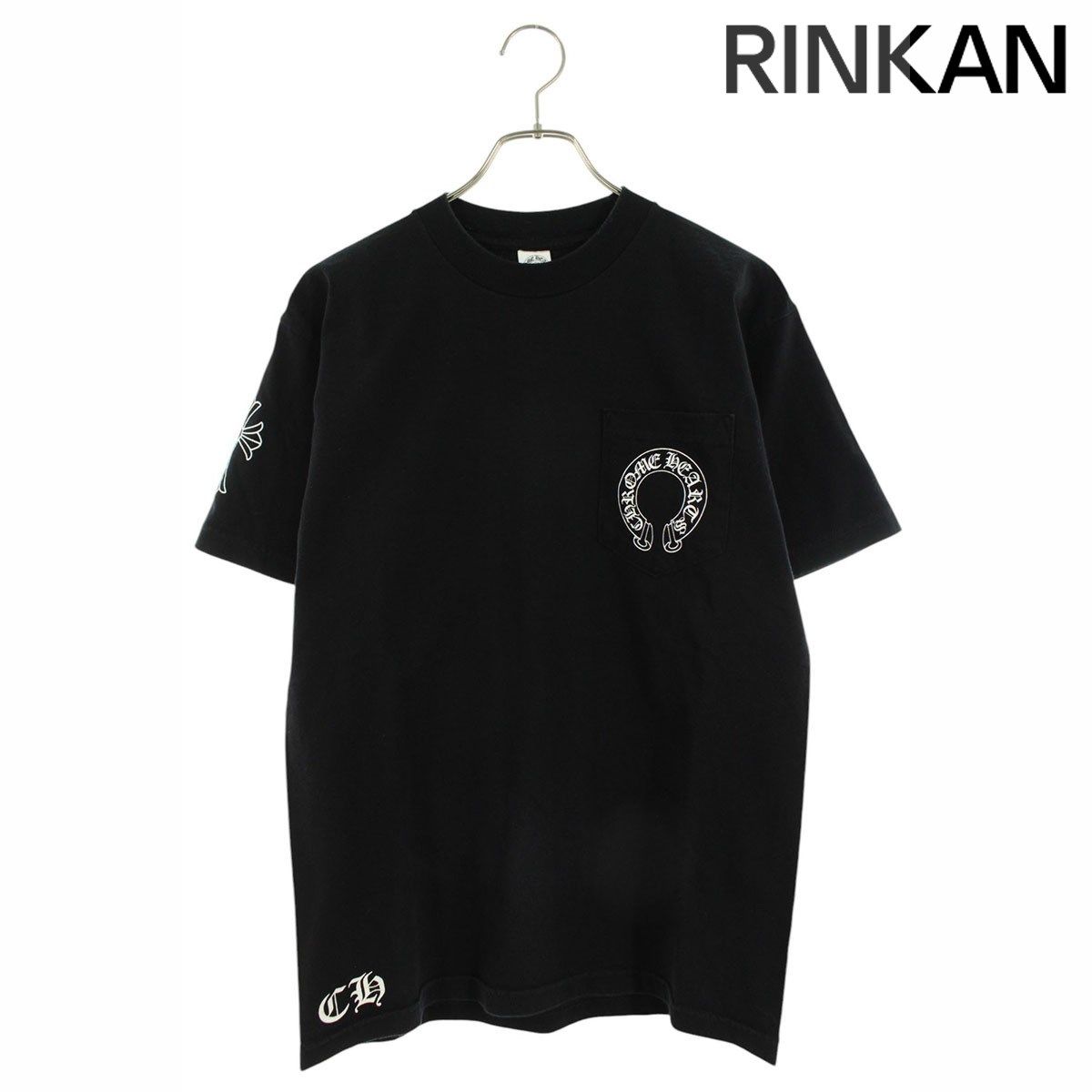 クロムハーツ  CH T-SHRT/1 バックスクロールラベルプリントポケットTシャツ メンズ M 【2/27～3/18 タイムセール】