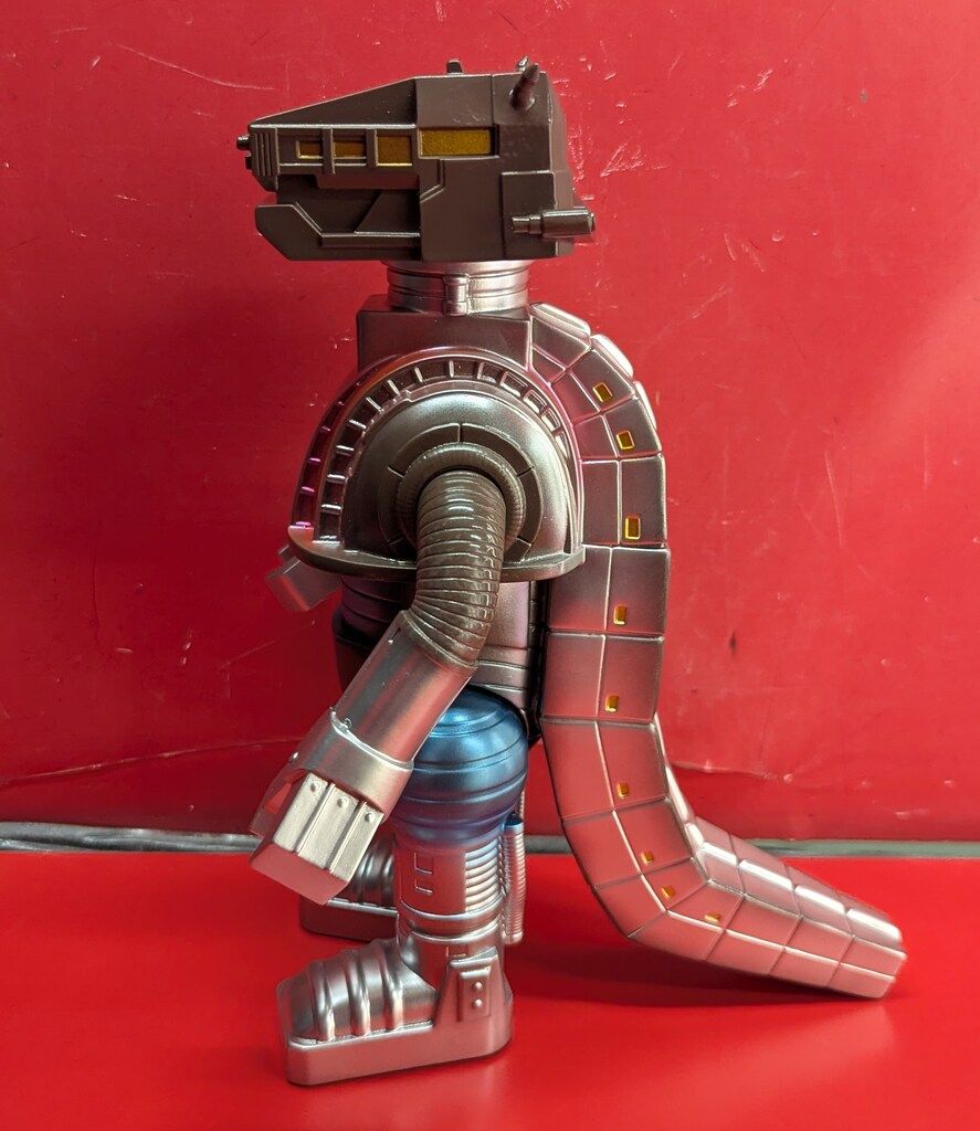 Y・MSF 四次元ロボ獣 メカギラス メッキバージョン 新品 ソフビ