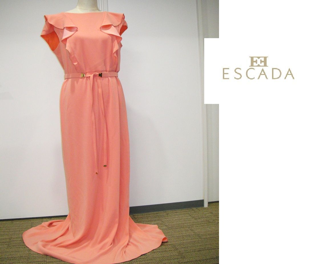 新品】ESCADA（エスカーダ）ロングドレス ドレス おしゃれ