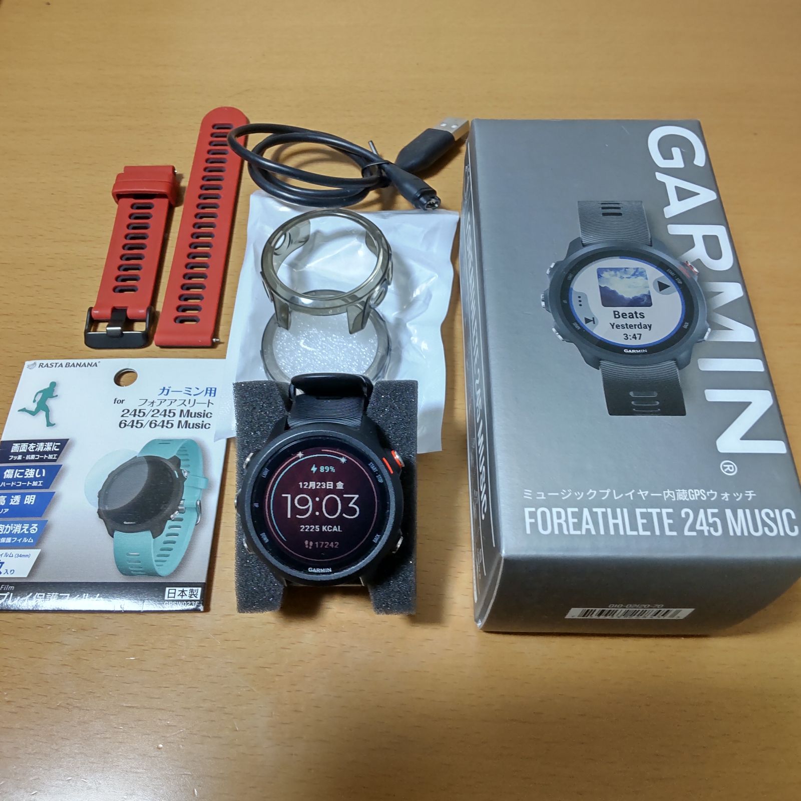 GARMIN ガーミン フォアアスリート245 ミュージック music - メルカリ