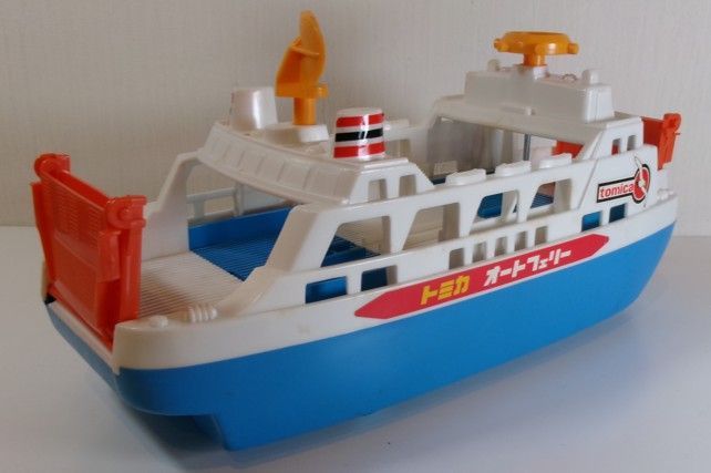 トミカのまち トミー オートフェリー tomica トミカ 昭和 オブジェ 置物 20251025 oante 205 1025