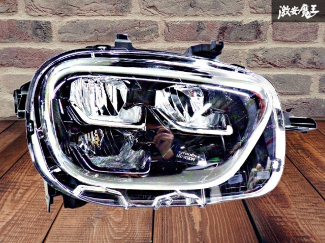 【破損無し！】シトロエン純正 C3 B6 LED ヘッドライト ヘッドランプ 右 右側 右ハンドル L90203166 棚2J23