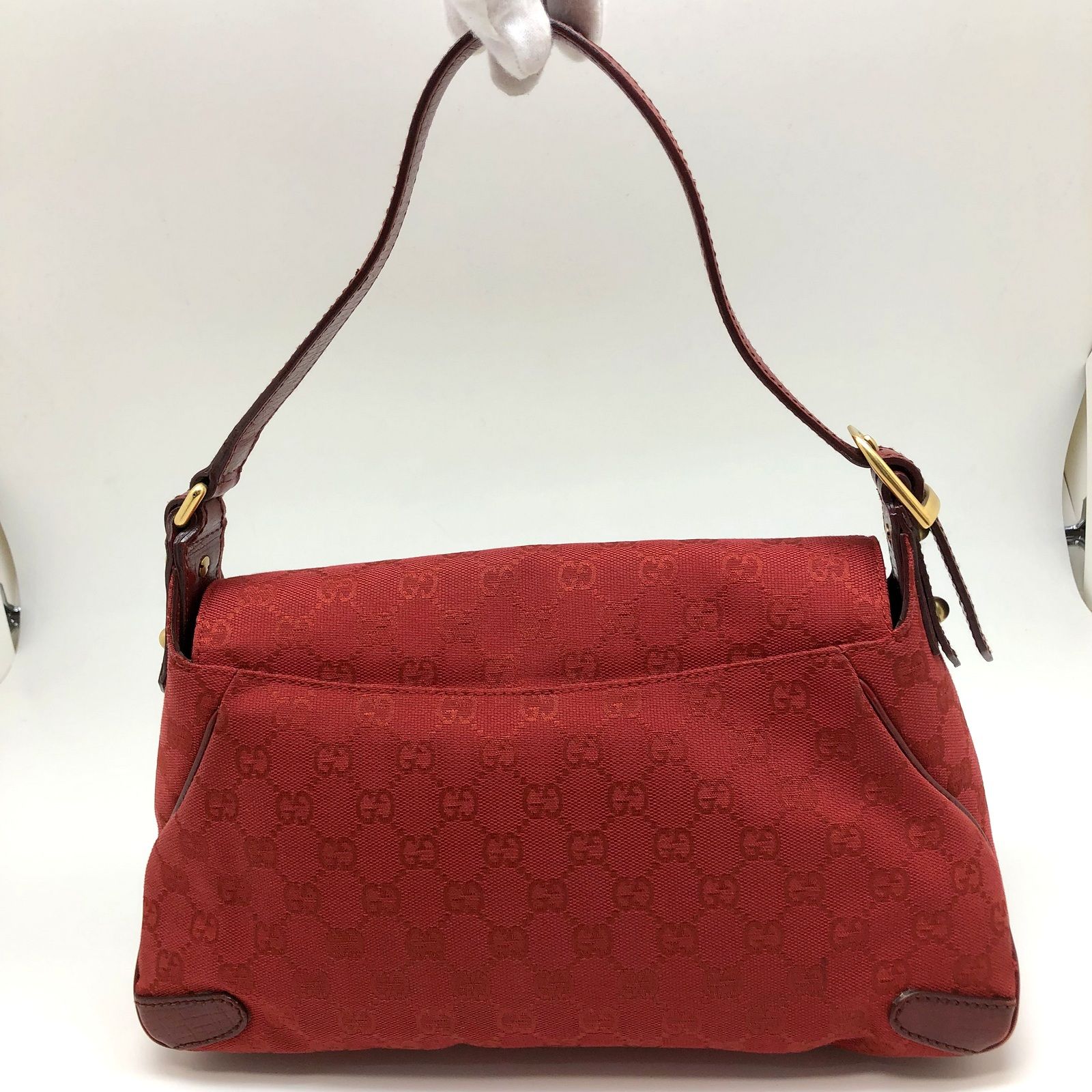 GUCCI ショルダーバッグ 114915 ホースビット GGキャンバス - メルカリ