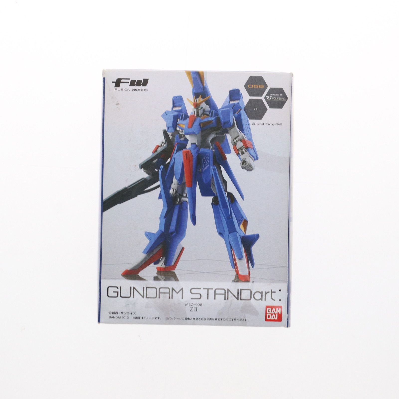 単品)(食玩) FW GUNDAM STANDart:18 MSZ-008 ZII(ゼッツー) 機動