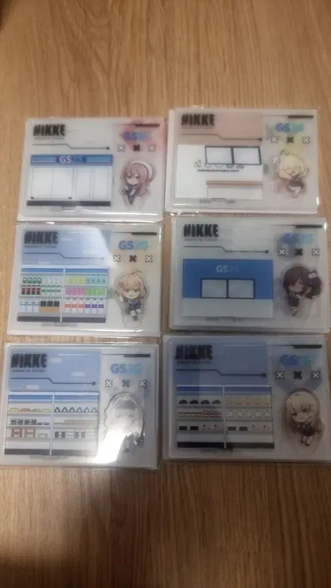 勝利の女神 NIKKE ニケ グッズ アクリル スタンド 6 種 セット