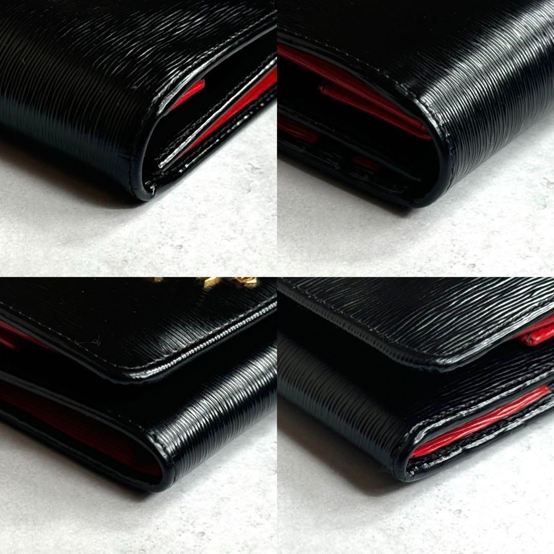 【新品未使用】プラダ ヴィッテロムーブ マルチカラー コンパクト財布 付属品完備 美品】 箱付き PRADA プラダ ミニ財布 折財布 ミニウォレット