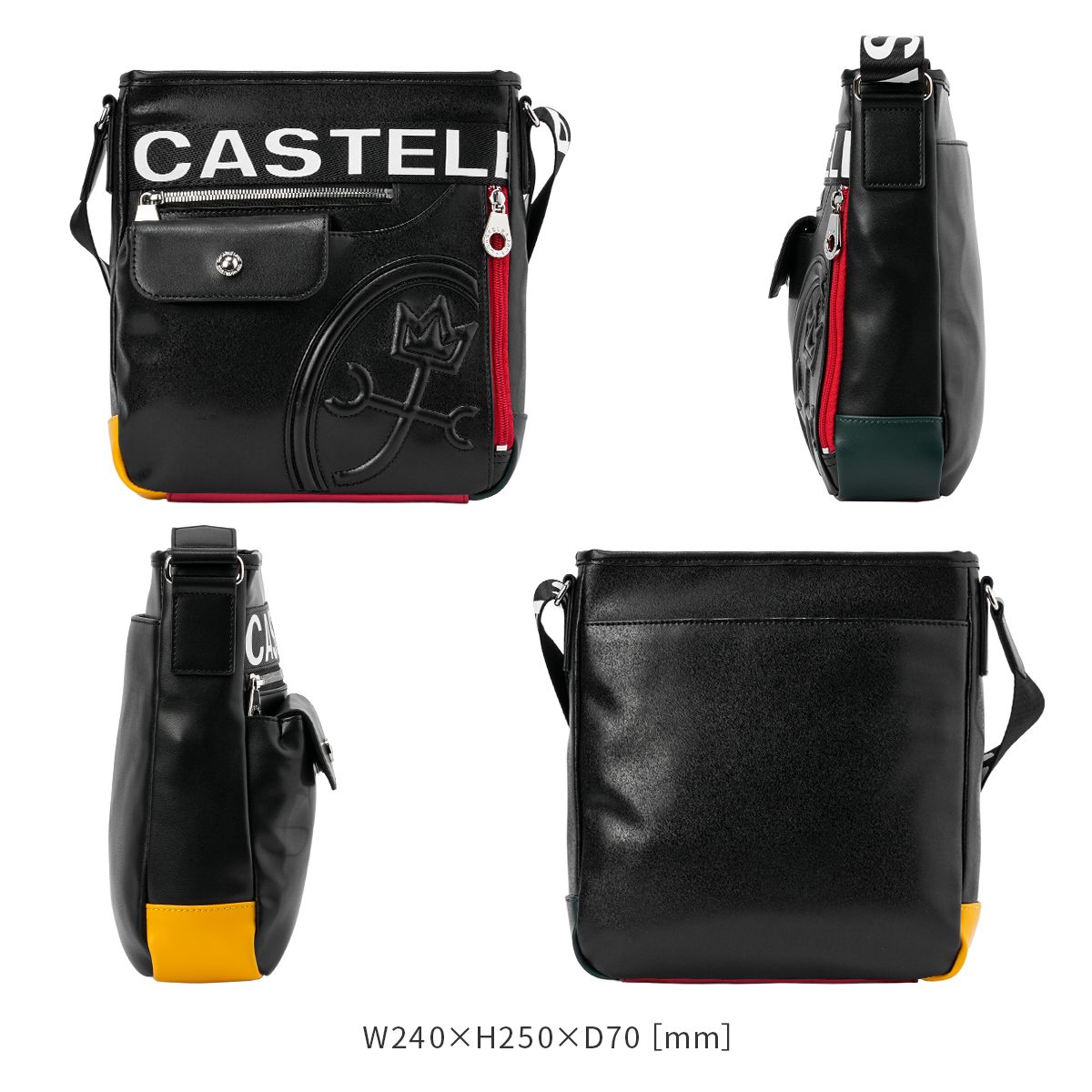 新品未使用 CASTELBAJAC カステルバジャック ショルダーバッグ CASTELBAJAC ポイント10倍 カステルバジャック ショルダーバッグ