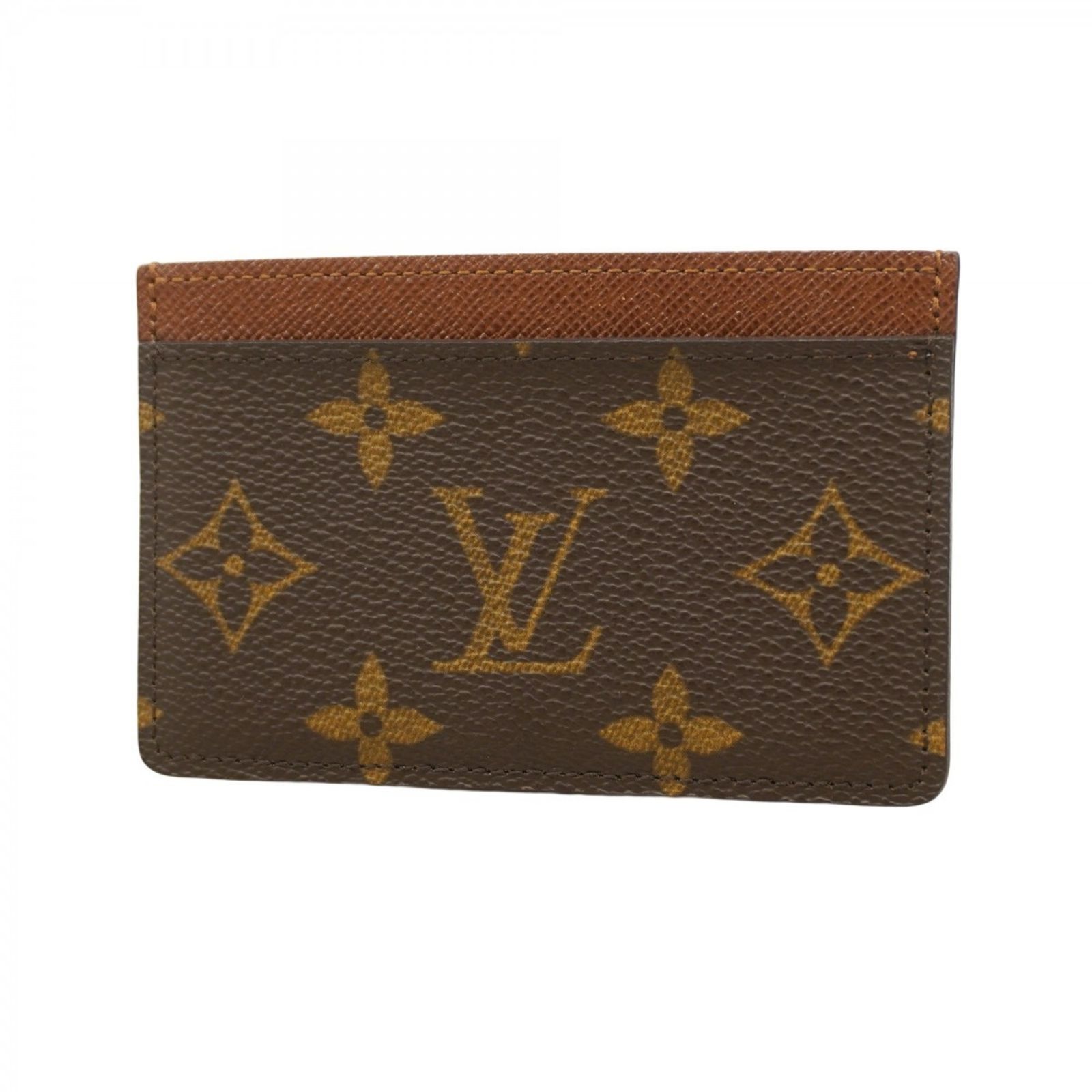 ルイ ヴィトン Louis Vuitton ルイ ヴィトン 名刺入れ カードケース モノグラム ポルトカルトサーンプル M61733 ブラウンメンズ レディース