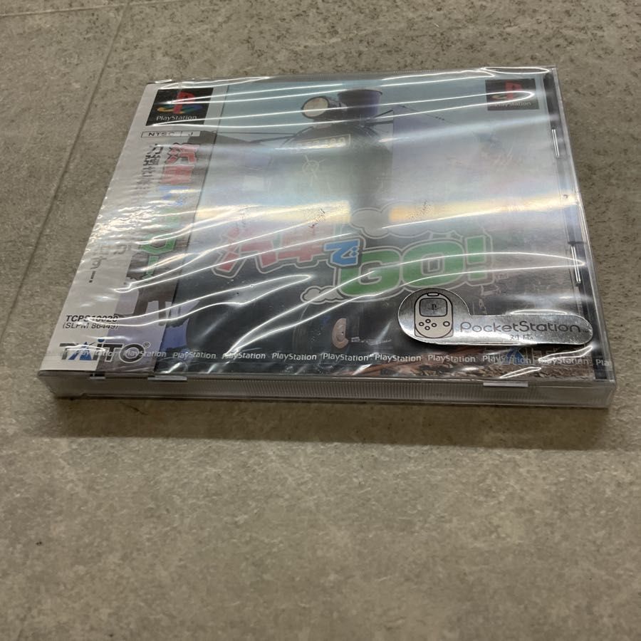 未開封 PlayStation1/プレイステーション1/プレステ1/PS1 Taito 汽車でGO！ ソフト/■ 未開封 PlayStation1/プレイステーション1/プレステ1/PS1 Taito