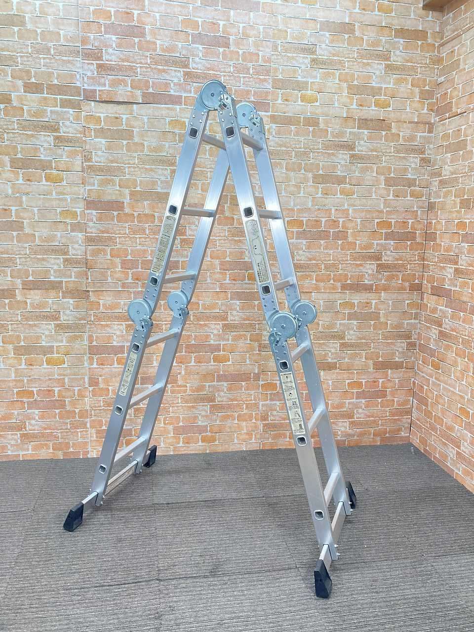 品 折りたたみ はしご 脚立 変形はしご 耐荷重100kg 150kg F