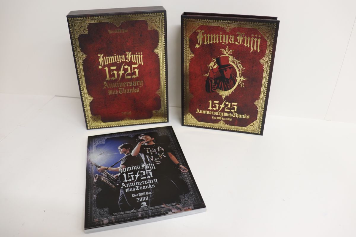 5discs DVD 藤井フミヤ 15/25 Anniversary With 注文 Thanks ? Live