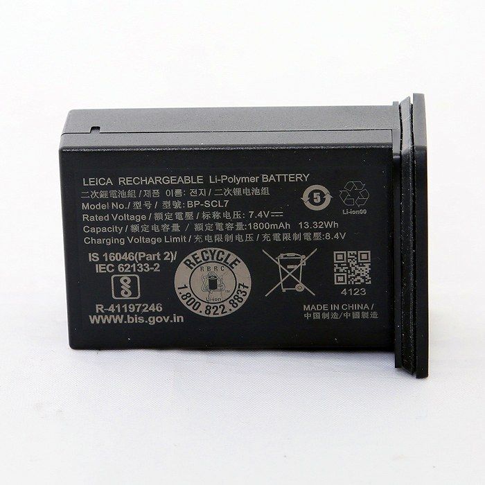 LEICA - 【中古】(ライカ) Leica BP-SCL7 バッテリー Leica M11用 バッテリー BP-SCL7 ブラック 24026｜フジヤカメラ