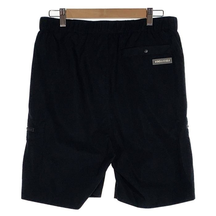 wind and sea ウィンダンシー　ショートパンツ　M　ブラック WIND AND SEA - ☆NANGA X WDS DOT AIR(R) SHORTS の通販 by 豆
