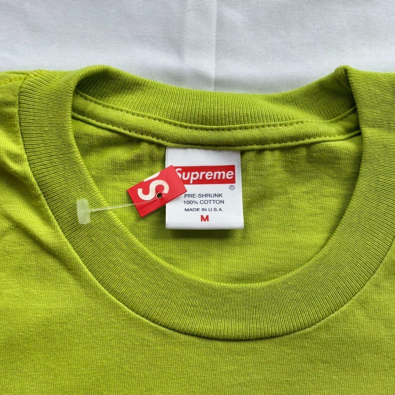 17aw Supreme Nas Tee Lime Mサイズ シュプリーム ナズ フォト
