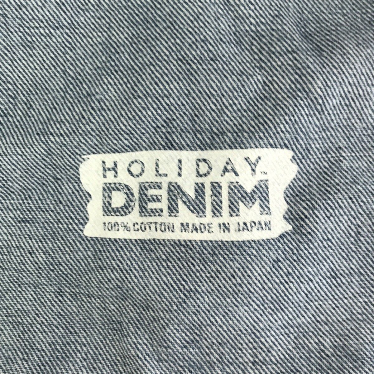 HOLIDAY ホリデイ 21SS DENIM デニムラッフルシャツ 21102522 インディゴ 1