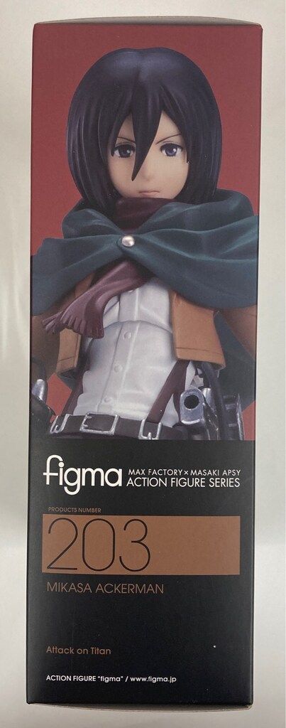 figma 進撃の巨人 203 ミカサ・アッカーマン figma ミカサ・アッカーマン