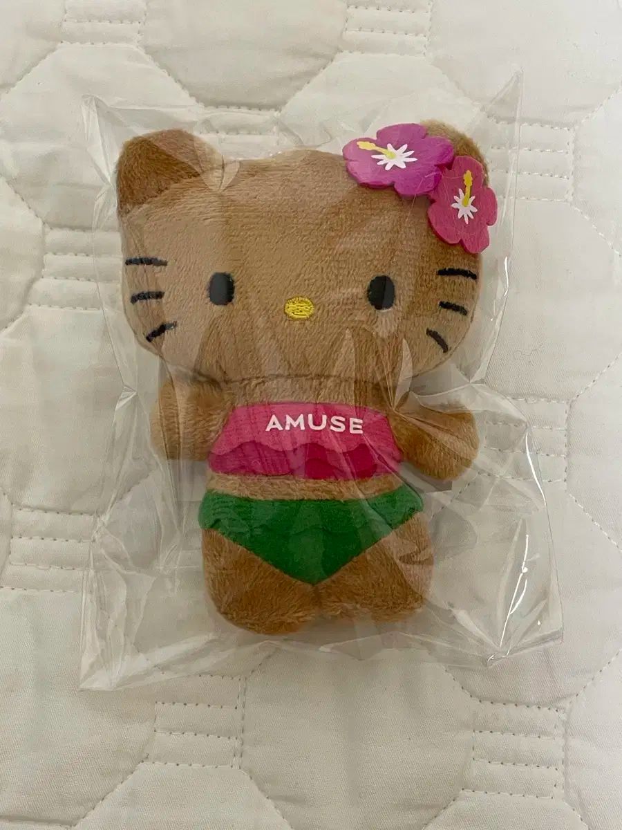 アミューズ 日焼けキティ キーリング 人形
