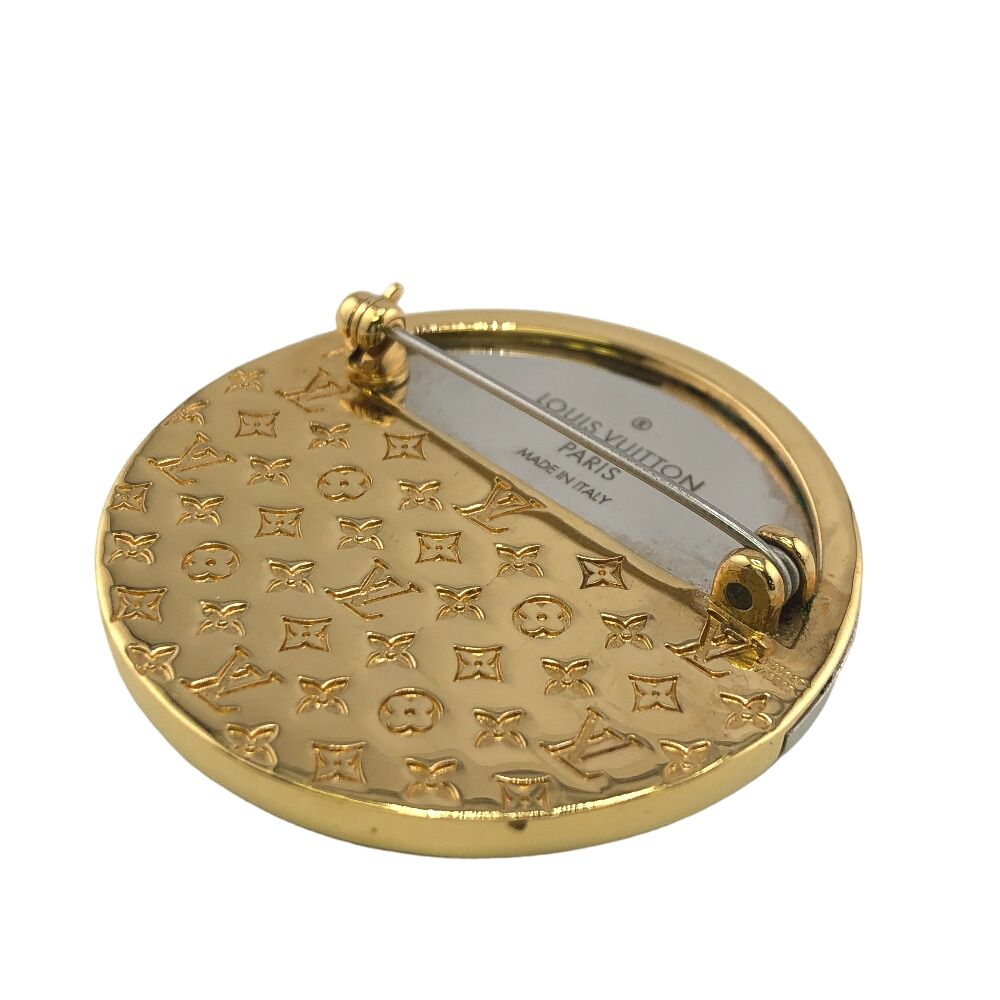 【正規品・美品】ルイヴィトン　ブローチ　ブローシュ　V LOUIS VUITTON/ルイヴィトン ビトン M69645 ブローシュLTOV GP