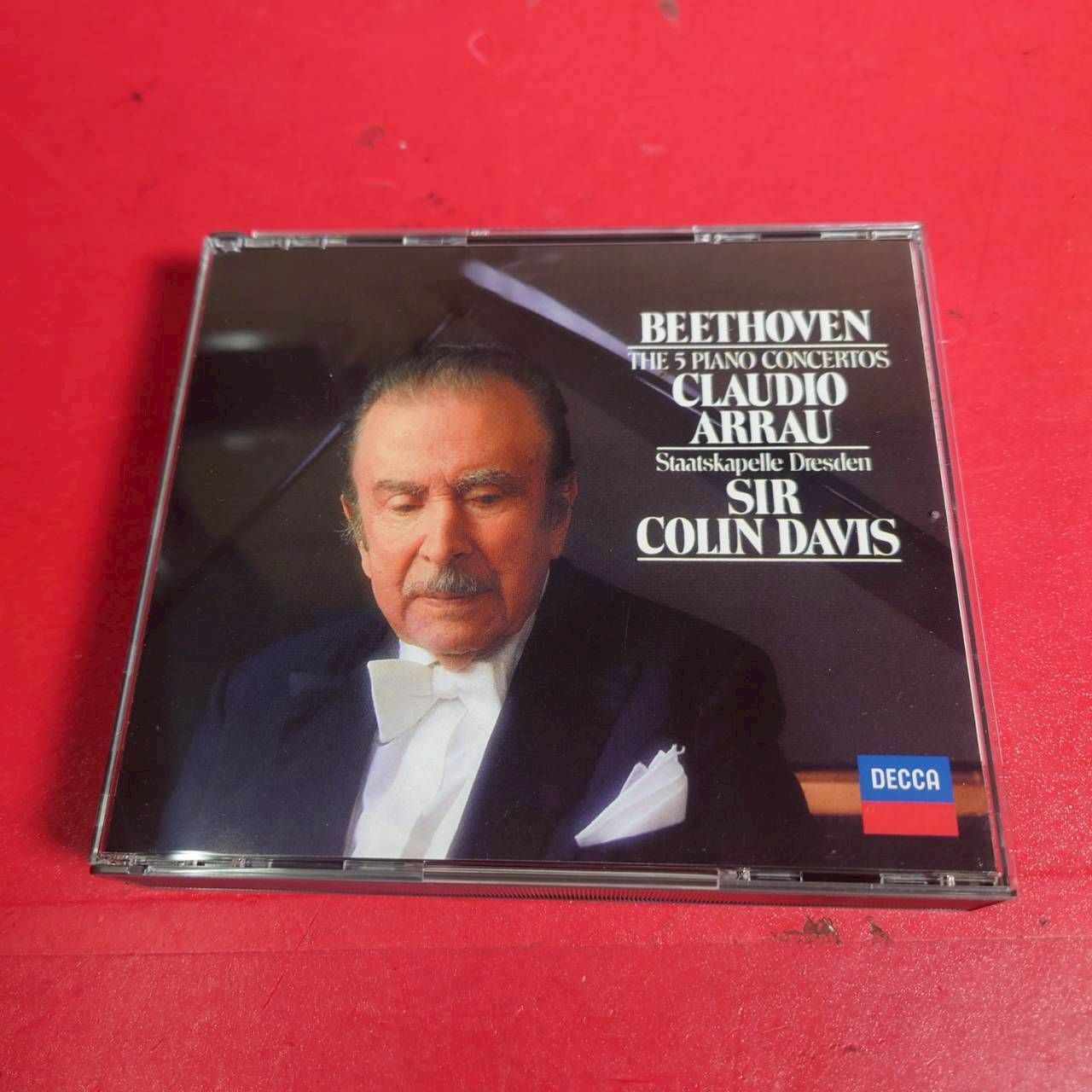 【中古CD】ベートーヴェン ピアノ協奏曲4番・アラウ、デイヴィス指揮ドレスデン・シュターツカペルレ 〇サー・コリン・デイヴィス(指揮)/クラウディオ・アラウ(ピアノ