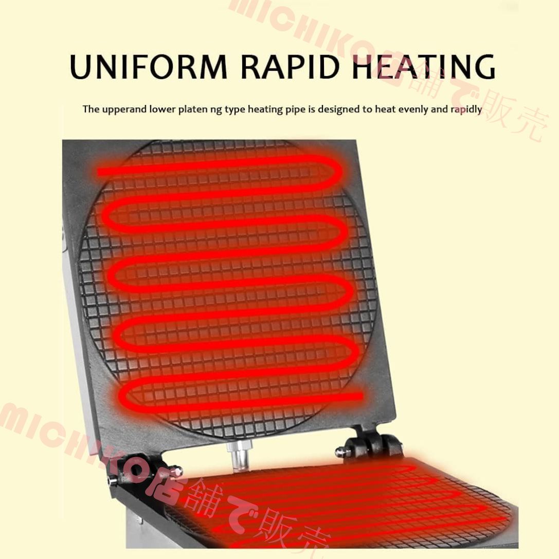 業務用エッグロールワッフルコーンマシン