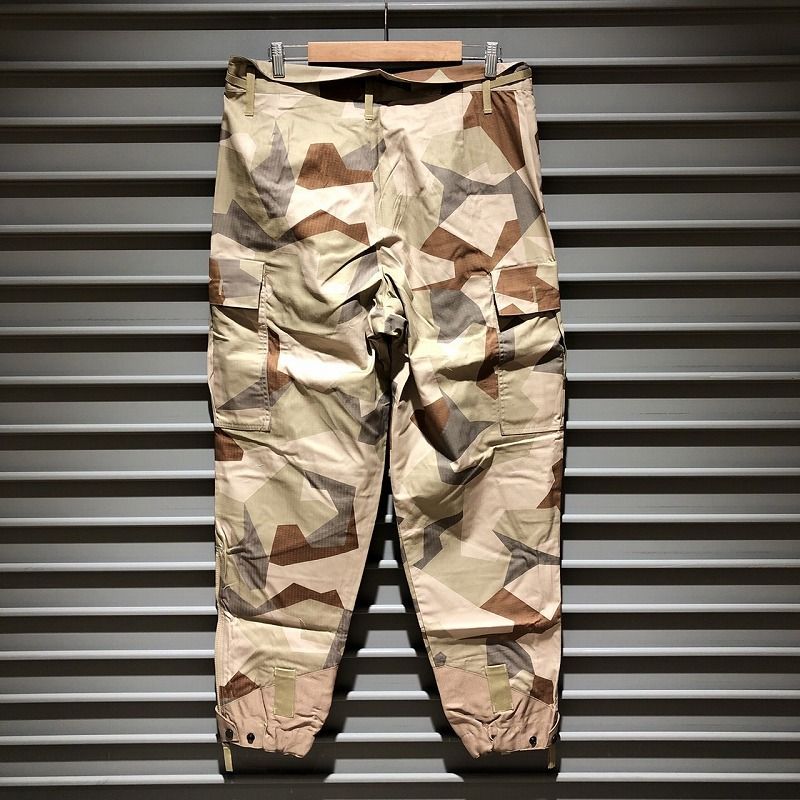 Deadstock】Swedish Military M-90 TYPE Field Pants 