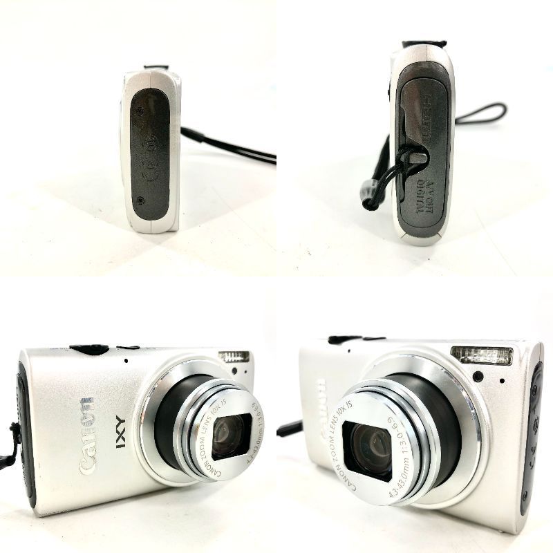 Canon キヤノン IXY イクシー 620F PC2013 シルバー コンパクト