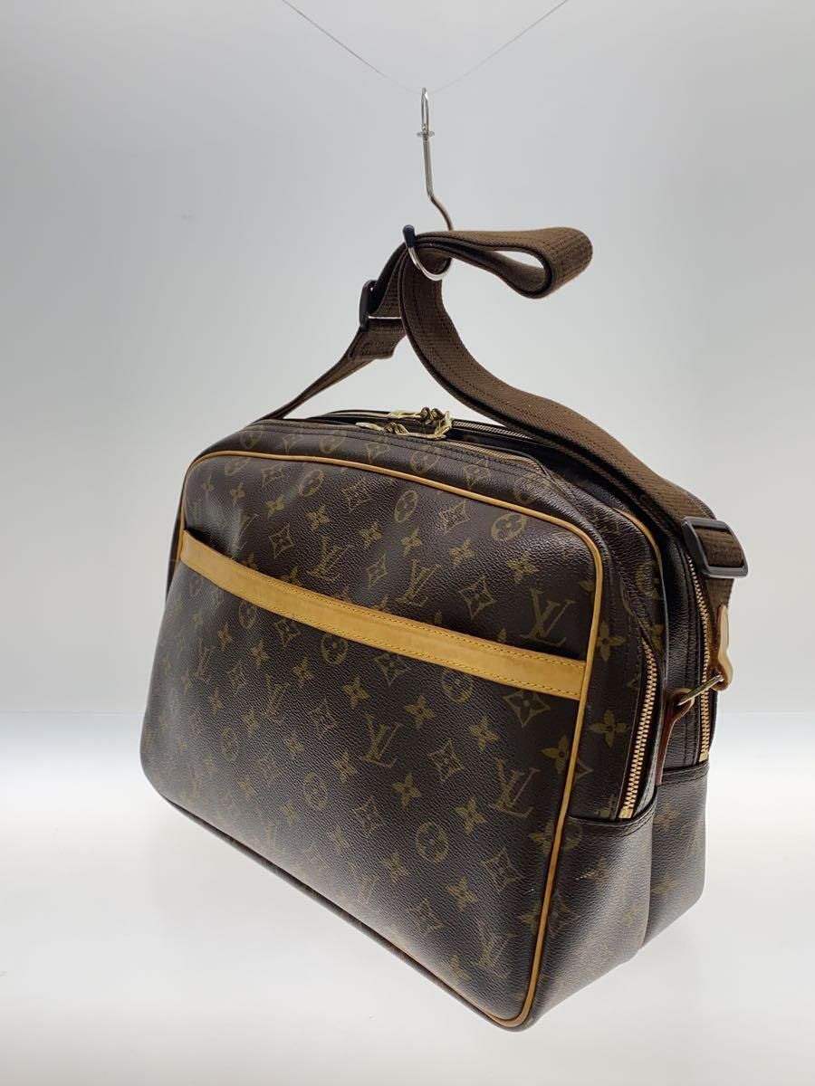 LOUIS VUITTON リポーターGM_モノグラム・キャンバス_BRW PVC ブラウン - メルカリ