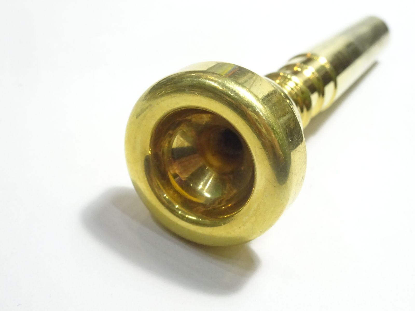 トランペットマウスピース ブラスラボモモVL16Cインナーゴールド Brass