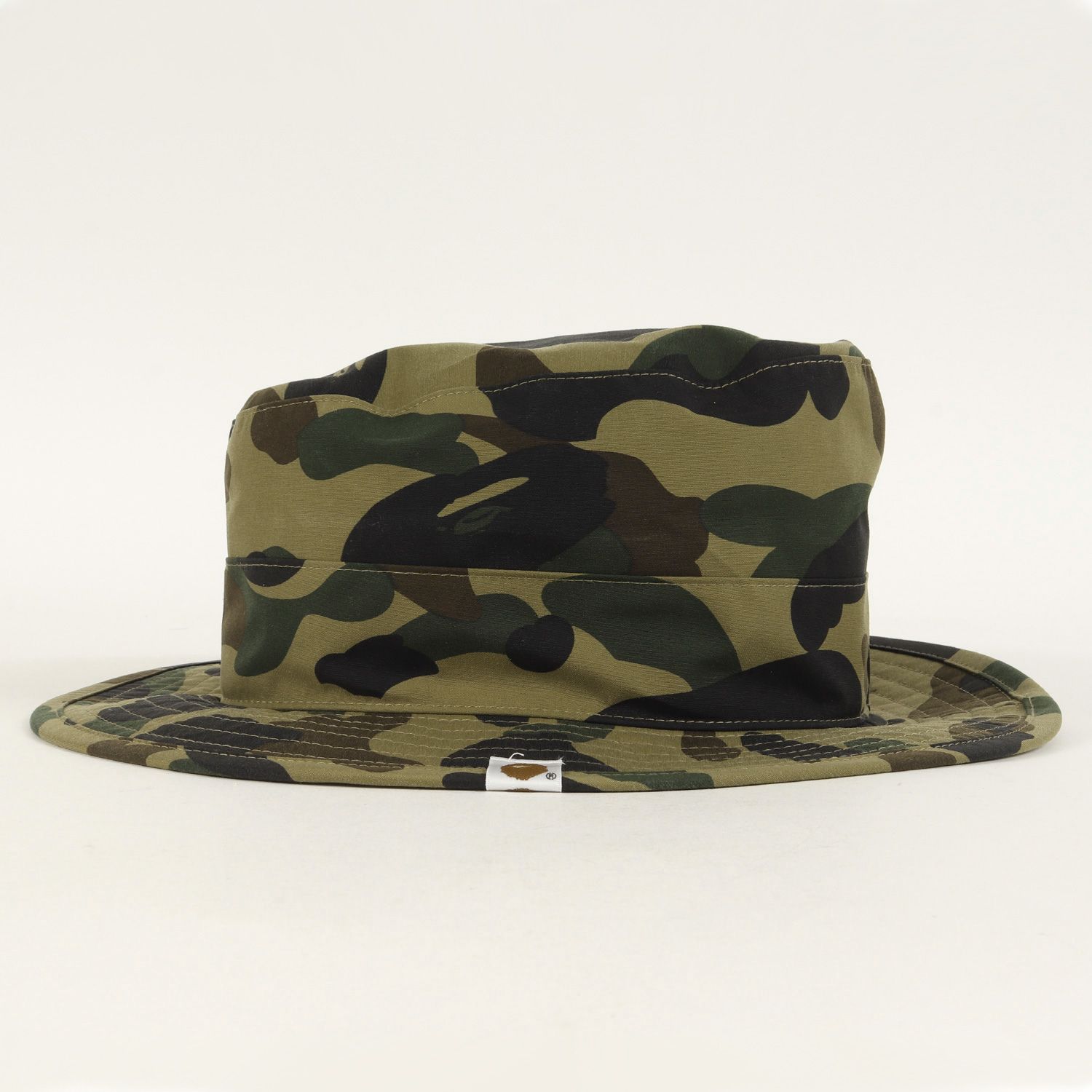 A BATHING APE エイプ バケットハット カモフラージュ 迷彩サイズL