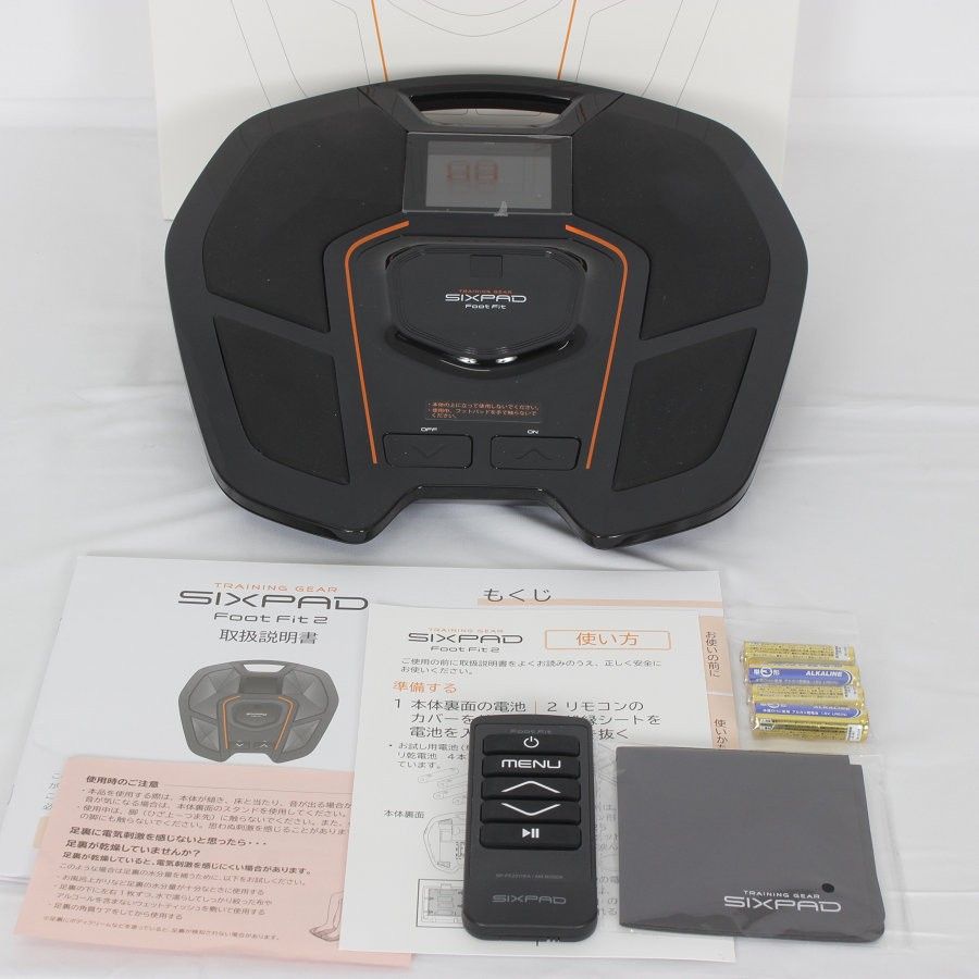 MTG SIXPAD Foot Fit 2 SP-FF2310FA ブラック シックスパッド