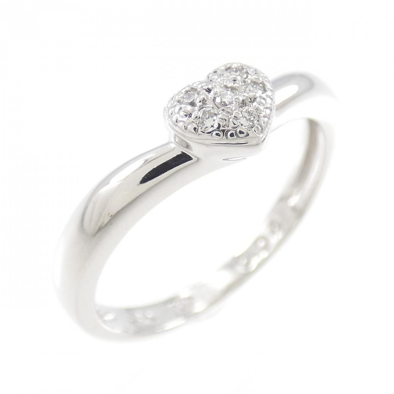 スタージュエリー ハート ダイヤモンド リング 0.04CT