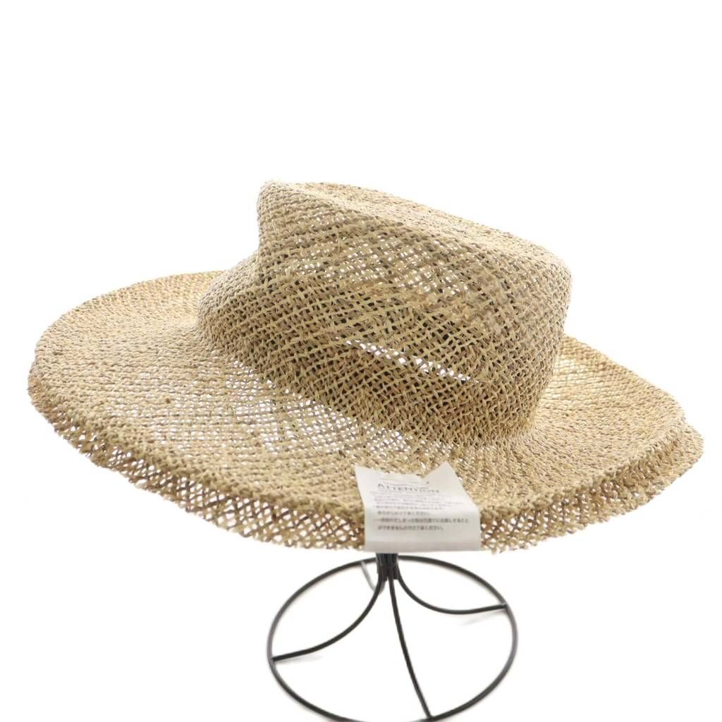 ラ メゾン ド リリスス La Maison de Lyllis EVELYN 麦わら帽子 ハット 57cm ベージュ AN17 GY52